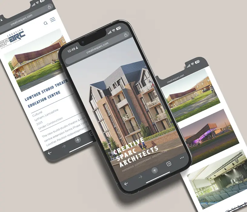 Bespoke website Development for architects